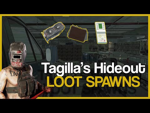Loot Spawns in Tagilla's Hideout on Interchange - Escape From Tarkov