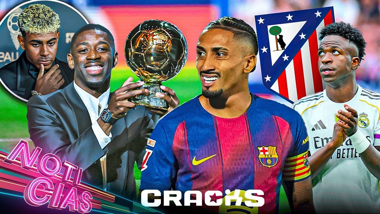 ¡Nadie votó a Raphinha! Dembelé arrasó a Lamine | Vini podría parar el derbi | Szczęsny al rescate