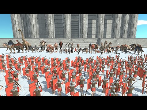 ROMANUS VS EVERY FACTION With same price - Animal Revolt Battle Simulator