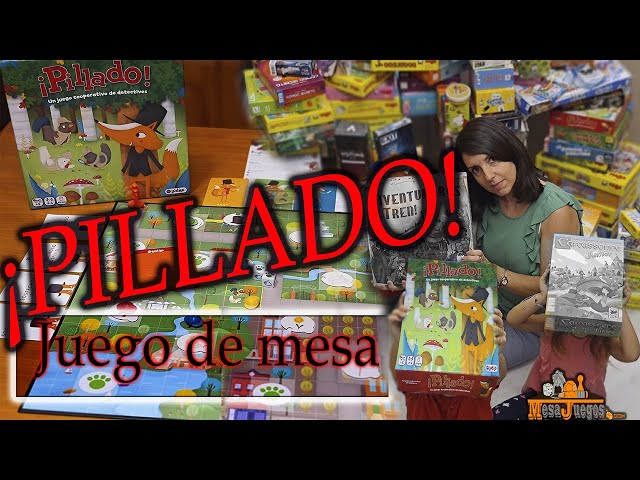Vídeo relacionado con Ludilo - Pillado | Juegos De Mesa Niños 5 Años O Más | Juegos Educativos Niños 5 Años con Tablero | Juego De Mesa Cooperativo De 2 A 4 Jugadores