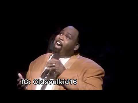 David Peaston I believe in you and me live 1991 before whitney the Apollo