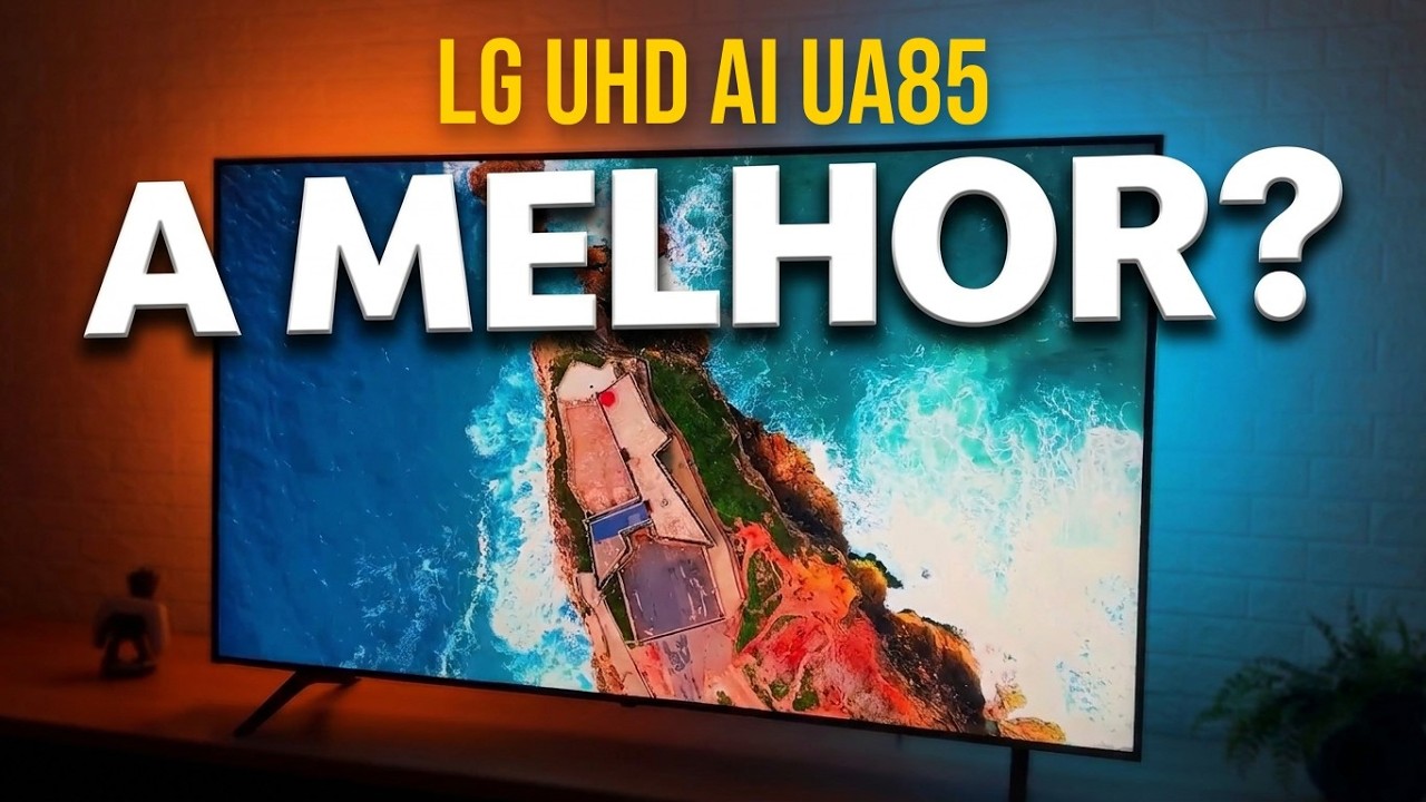 Miniatura da avaliação em vídeo de Smart TV LG 50UA85 50 Polegadas UHD 4K