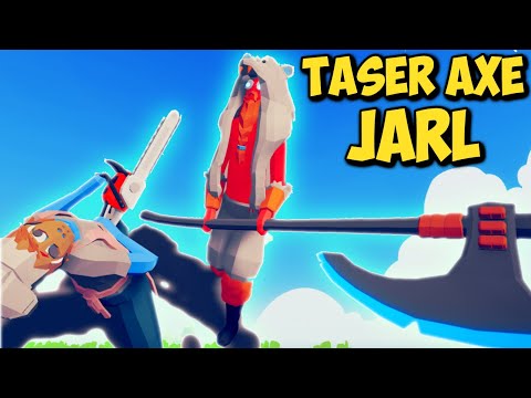 Taser Axe Jarl vs Every Faction - Totally Accurate Battle Simulator TABS