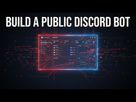 How to Make a Public Discord Bot With a Dashboard (No Coding Required)