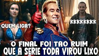 Especialista em cinema explica como o final de The boys foi tão ruim que fez a serie toda virar lixo