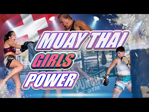 Muay thai - Kickboxing fighter girls from Switzerland - Raion Dojo