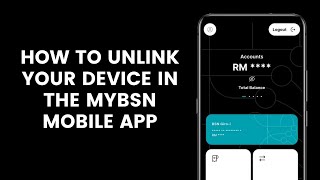 Download the video "How to Unlink Your Device in the myBSN Mobile App to Log In to Another Device"