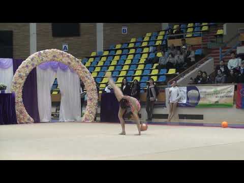 Sonia Ichim CSM Arad ROU Ball Seniors Level A Rhythmic Arad Trophy 2019