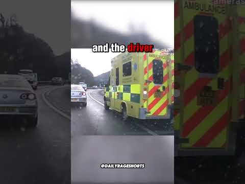 Ambulance causes crash