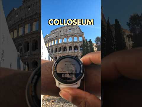POV: found the  best running route through Rome 🇮🇹 Screenshot my Route at the end. #runrome