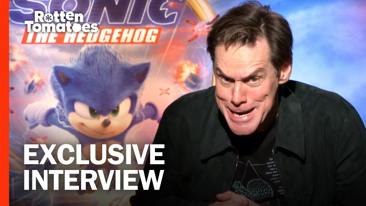 Jim Carrey and ‘Sonic’ Cast Give the Hedgehog Redesign the Thumbs Up | Rotten Tomatoes