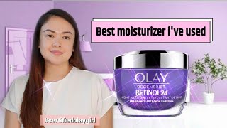 Download lagu The BEST retinol for beginners / Olay Regenerist Retinol 24 Moisturizer (Tag-lish) mp3