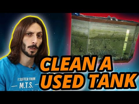 How to Clean Used Aquariums & Accessories!!!