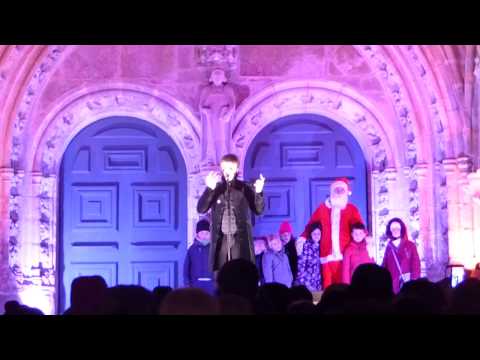 Denez Prigent à Locronan, 9.12.2017