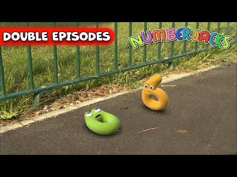 Numberjacks 🏫 Season 1, Episode 01-02 | DOUBLE FULL EPISODES