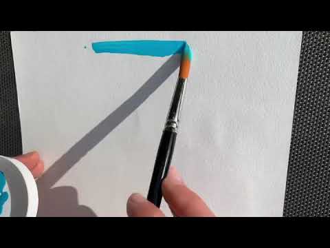 Cobalt Teal Watercolour Jackman’s Art Materials Under natural sunlight