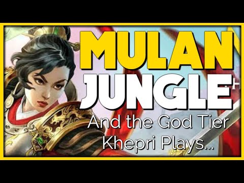 This Khepri is God Tier! | SMITE - Mulan Jungle Gameplay