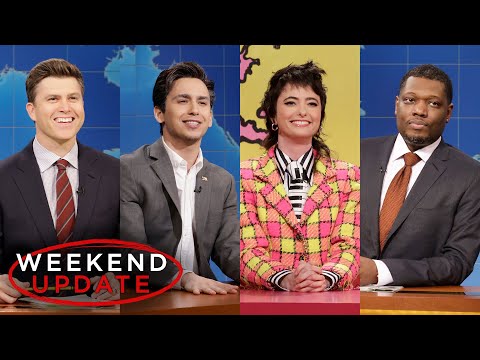 Weekend Update ft. Sarah Sherman and Marcello Hernández - SNL