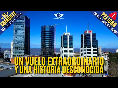 ⭐Incluye video IA del combate naval - Narración 2 voces - Uruguay Drone videos Montevideo -Mini3 Pro