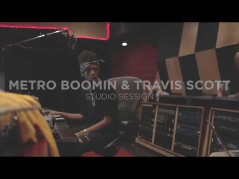 Travis Scott ft metro boomin studio session on skyfall