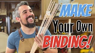 How To Make Your Own Guitar Binding From Scratch