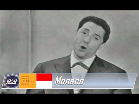 eurovision 1959 Monaco 🇲🇨 Jacques Pills - Mon ami pierrot