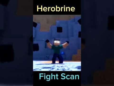 EPIC Steve vs Herobrine Battle in Minecraft #viral