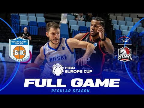 Regular Season | Rilski Sportist v PGE Start Lublin | Full Basketball Game | FIBA Europe Cup 2025-26
