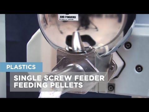 K-Tron: Single Screw feeder - Feeding Pellets