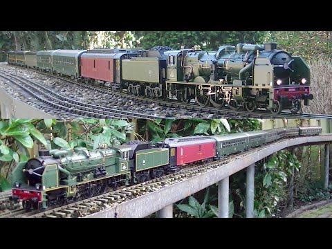 Chapelon Pacific SNCF231E with passenger train by MTH Fulgurex Elettren Guillermet Munier