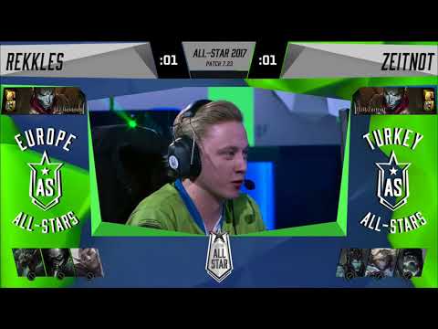 REKKLES VS ZEITNOT (JHIN VS JHIN) | 1v1 Tournament | 2017 All-Star Event