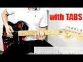 Bring Me The Horizon Sugar Honey Ice Tea Guitar Cover With Tabs