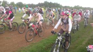 Trophée VTT des Crapauds 2015 - Départ Lionel B. du VCV