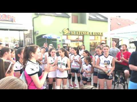 OK FORESTA DODJELA MEDALJA VALPOVO STREET VOLLEYBALL 2017