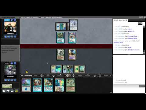 Premodern MTGO III  - Round 4 (Bant Control vs Merfolks)