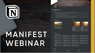 Notion Sessions: Introduction to The Manifest Productivity System