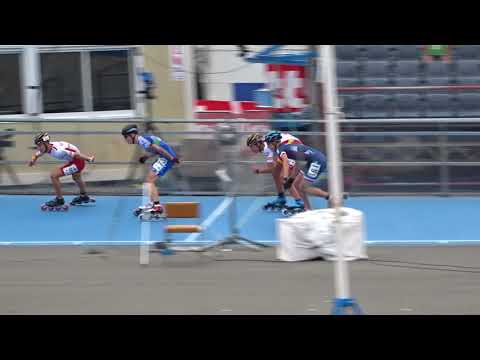 1/4 final youth men 500m 1 (European Championships Inline Skating 2018)