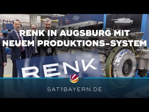 Rüstungsstandort Bayern: Augsburger Firma RENK mit neuem Produktionskonzept