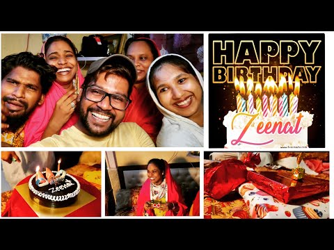 HAPPY BIRTHDAY ZEENAT | BIRTHDAY CELEBRATION | GIFT OPENING | BIRTHDAY CAKE