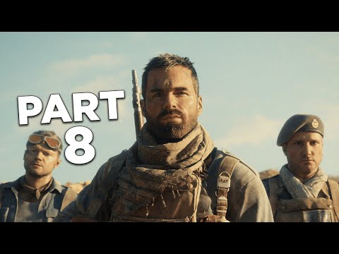 CALL OF DUTY VANGUARD Walkthrough Gameplay Part 8 - The Battle Of El Alamein (COD Campaign)