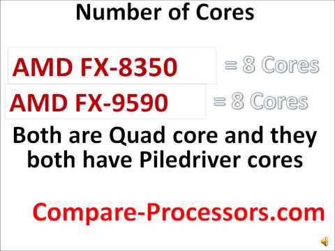 AMD FX 9590 Vs FX 8350