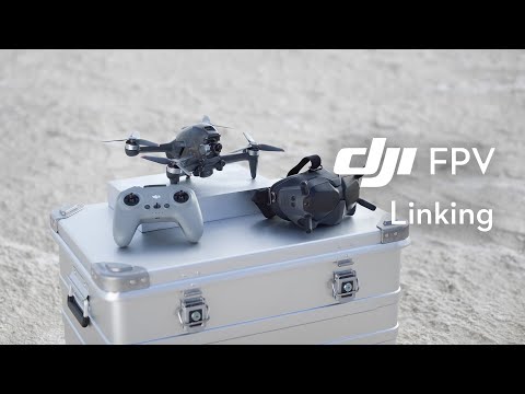 DJI FPV | How to Link the DJI FPV with Goggles and Remote Controller