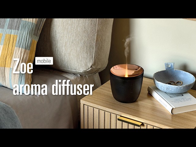 Video Teaser für Aroma diffuser Zoe mobile by Stadler Form