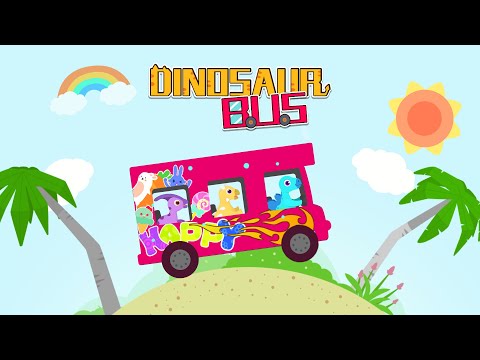 Dinosaur Bus Games for kids Video