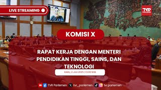 KOMISI X DPR RI RDP DENGAN KEPALA PERPUSNAS
