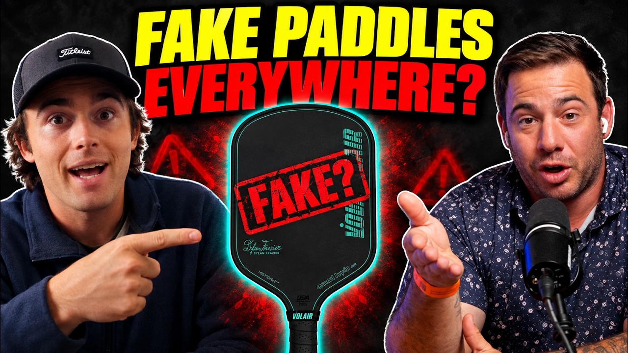 The Fake Pickleball Paddle Problem Most Players Don't Know About