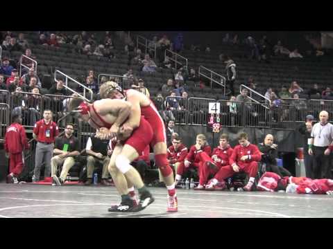 Aaron Studebaker Nebraska decision over Jake Taylor Cornell 3-2 TB#1