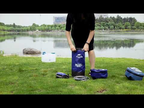 Інструкція по використанню портативного душа Nature Hike Outdoor Shower Inflatable