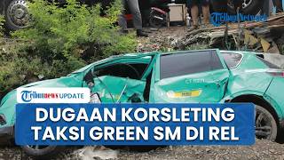 Dugaan Korsleting Taksi Green SM saat Lintasi Rel, Polisi Selidiki Gangguan Mesin Mobil Listrik