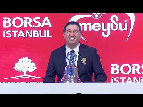 Meysu Borsa İstanbul Gong Töreni
